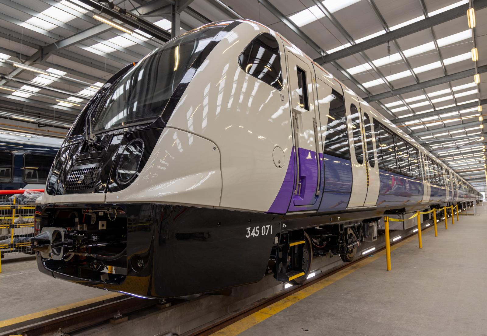First Of Ten New Elizabeth Line Trains Rolls Out Of Derby As Line Marks First Of Ten New Elizabeth Line Trains Rolls Out Of Derby As Line Marks